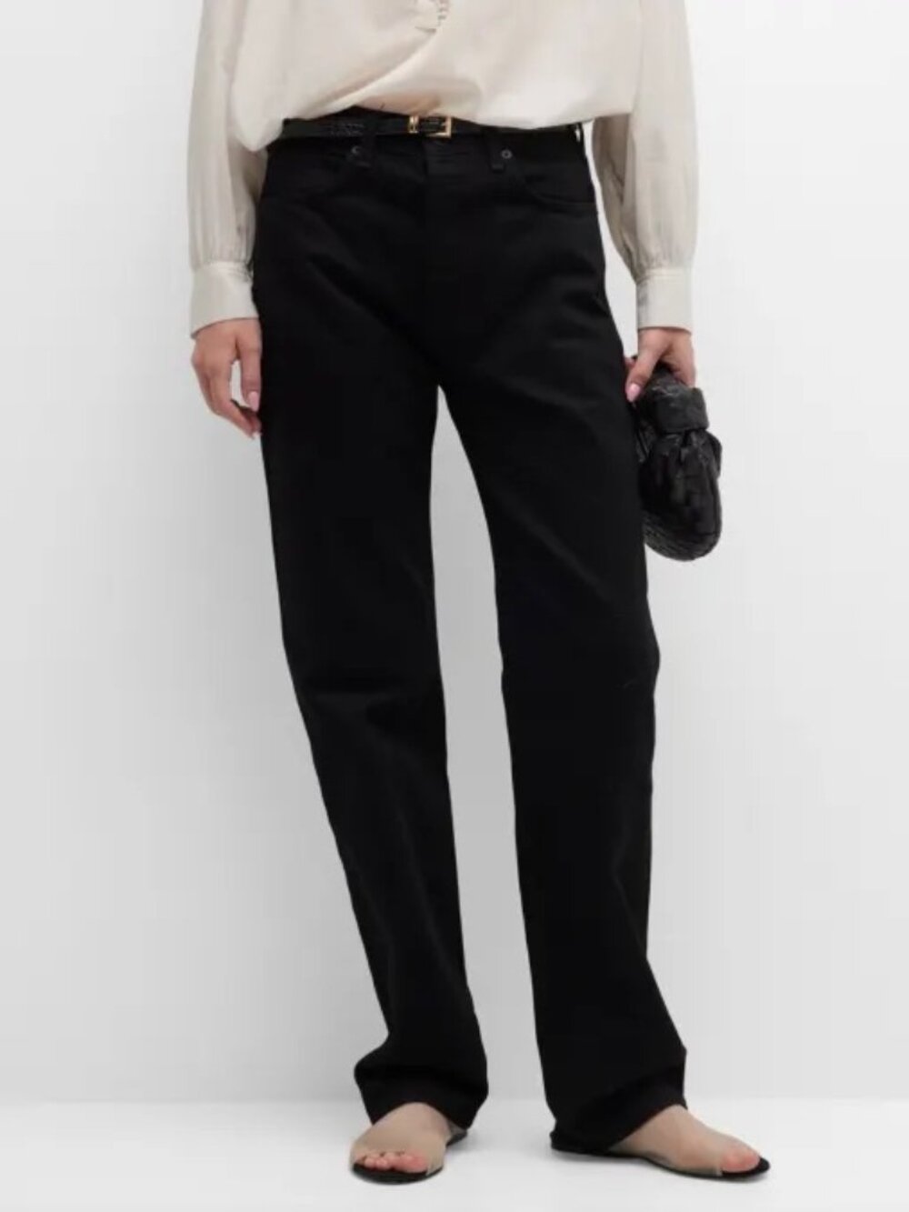 Nili Lotan Smith Straight-Leg Jeans
